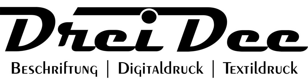 Drei Dee Beschriftungen Textildruck Digitaldruck Obergriesbach Logo